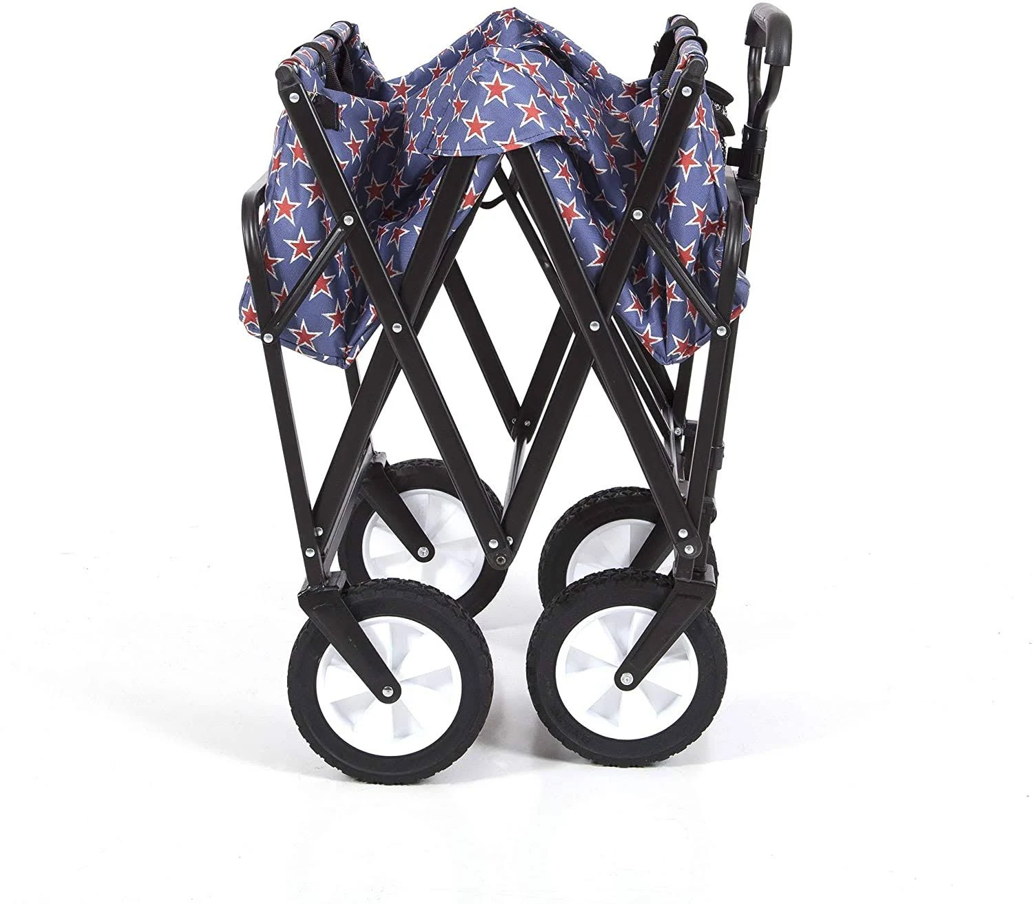 Mac Sports Collapsible Folding Outdoor Utility Wagon, Americana