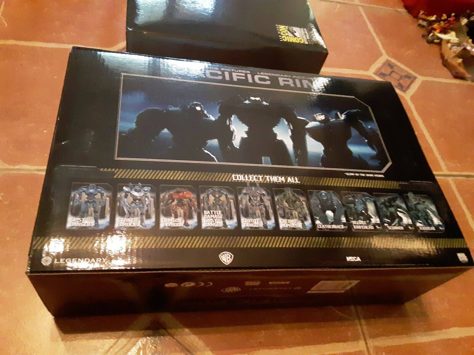 NECA Pacific Rim SDCC Exclusive End Titles Jaeger 3-Pack Figure Set