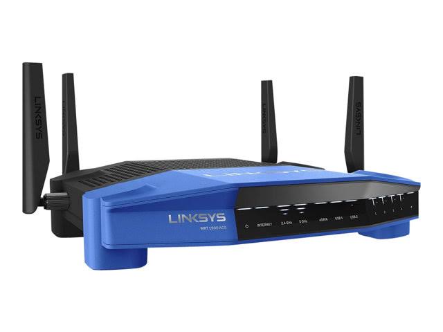 Linksys WRT1900ACS Dual-Band WiFi Router with Ultra-Fast 1.6GHz CPU