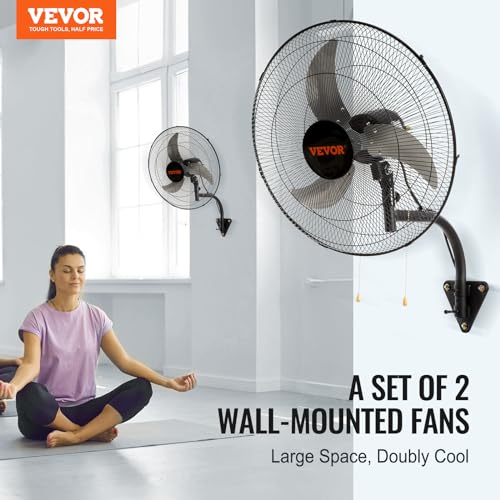 VEVOR Industrial Wall Mount Fan