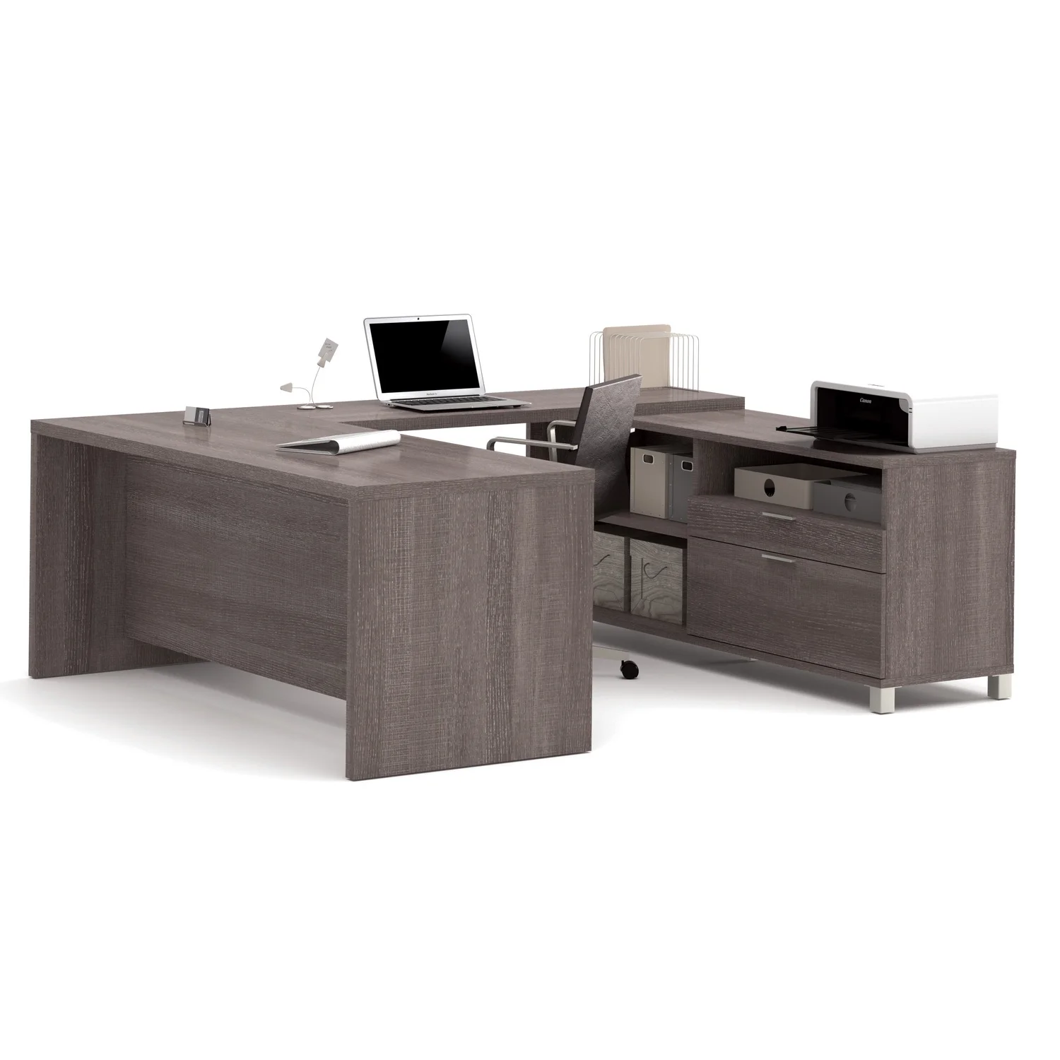 HomeStock Coastal Cool U-Desk
