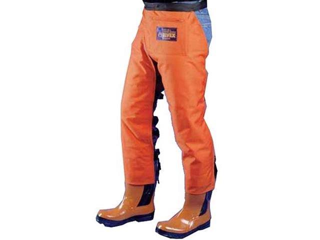 Elvex Orange Chain Saw Chaps,33 in