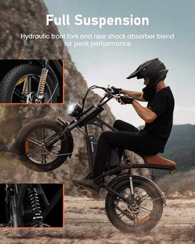 Electric Bike for Adults,Peak 1000W/1500W Motor,20/28MPH 55-150Mile ebikes for Adults with 10.4AH/13AH/26AH Battery
