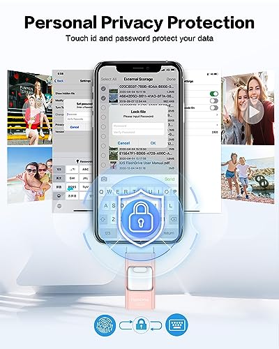 256GB Flash Drive for iPhone Photo Stick