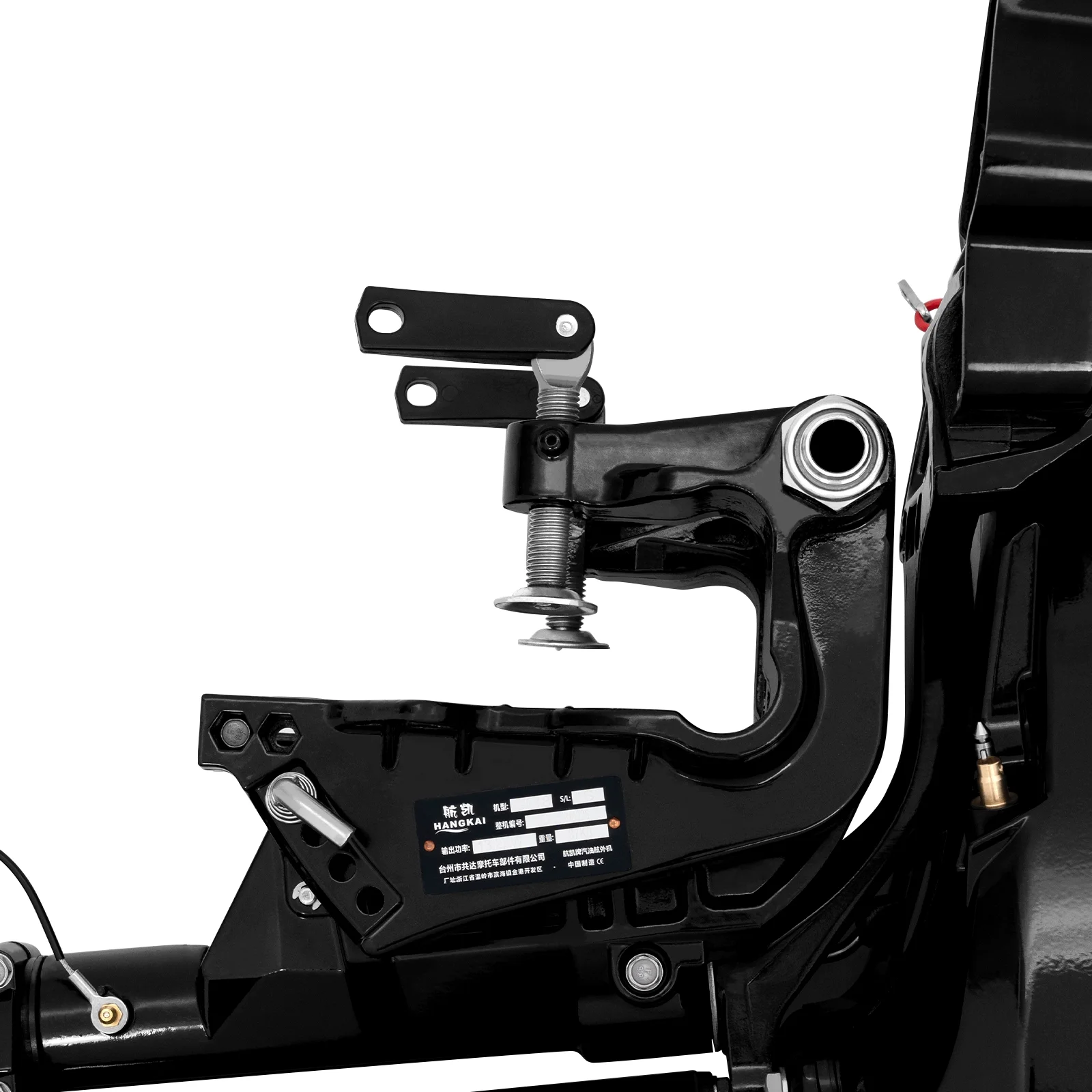 HANGKAI 2 Stroke 18HP Outboard Motor Boat Engine Water Cooling & CDI Short Shaft Marine Outboard Motor