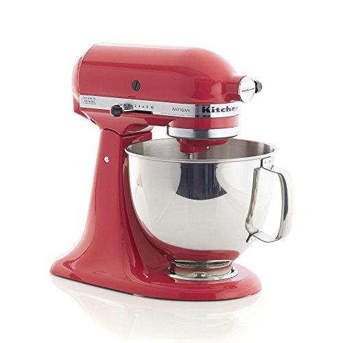 KitchenAid KSM150PSBK Artisan 5 Quart Stand Mixer, Cast Iron