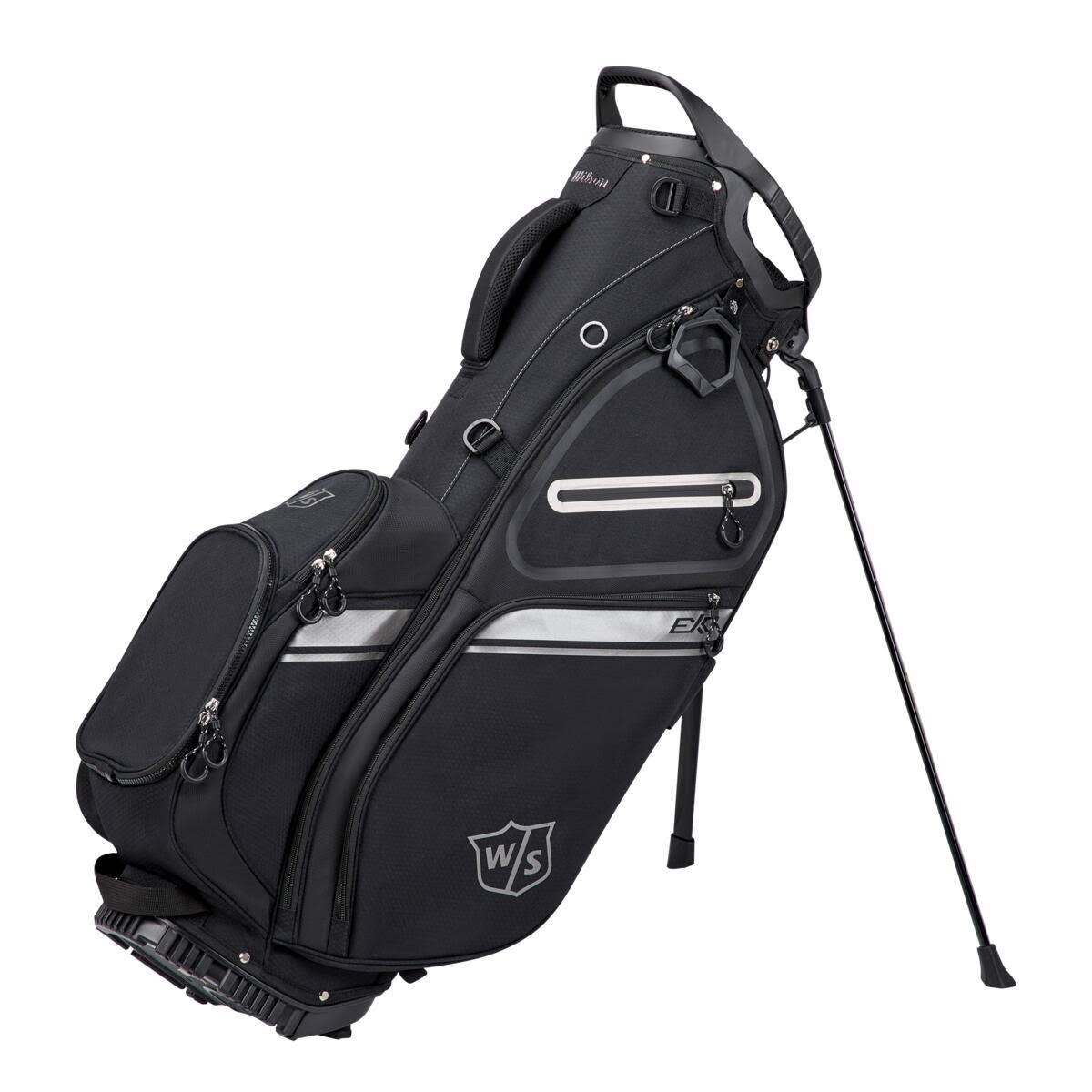 Wilson Staff Exo II Stand Bag Black/Silver