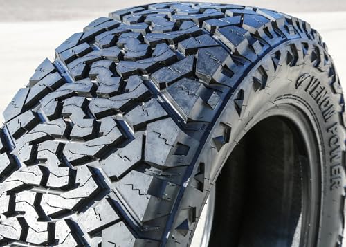 Venom Power Terra Hunter X/T XT All-Terrain Mud Light Truck Radial Tire-37X13.50R20LT 37X13.50X20 37X13.50-20 127Q Load Range E LRE 10-Ply BSW Black