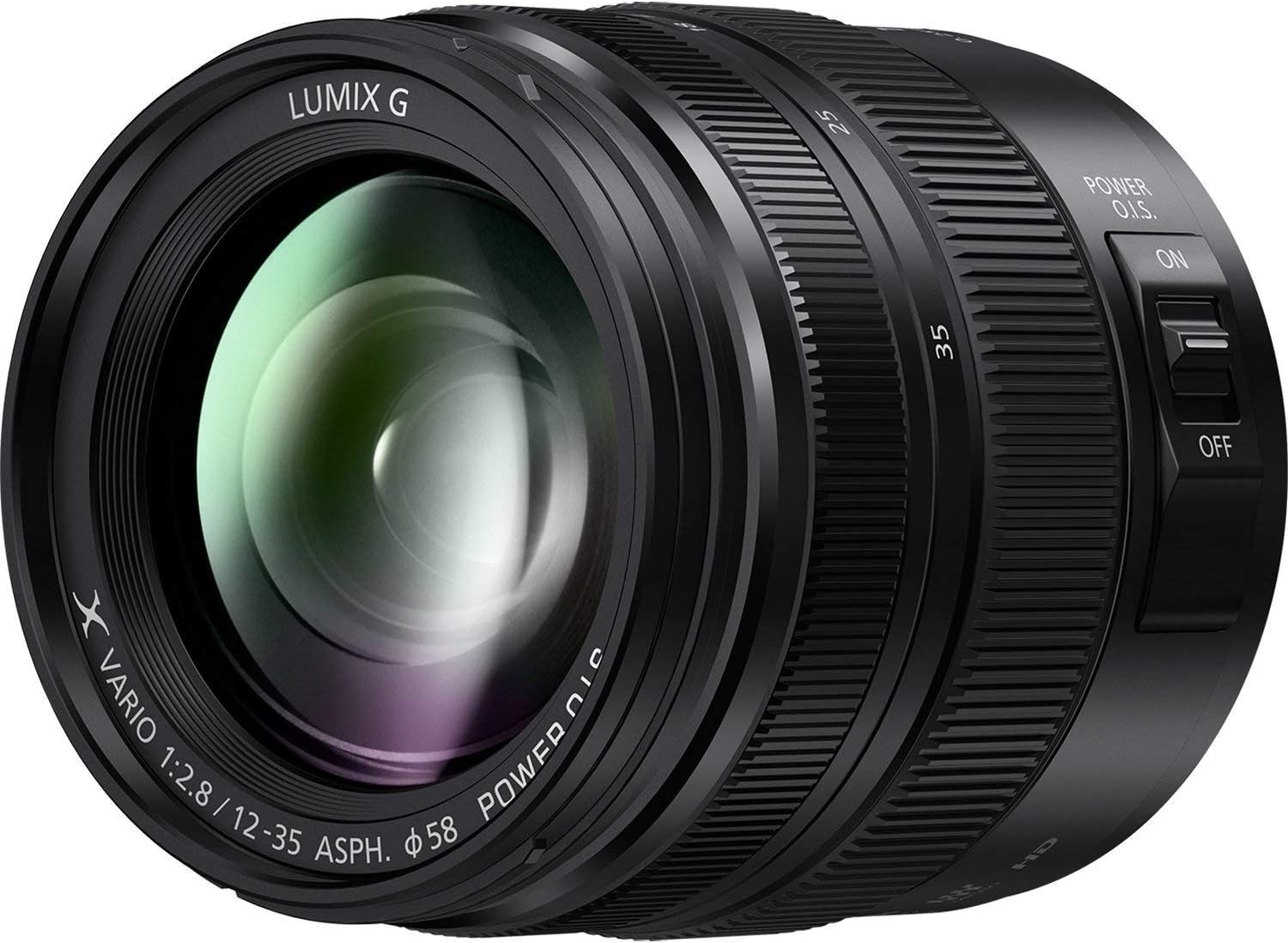 Panasonic LUMIX Professional 12-35mm Camera Lens G X VARIO II, F2.8 ASPH, Dual I.S. 2.0 with Power O.I.S., Mirrorless Micro Four Thirds
