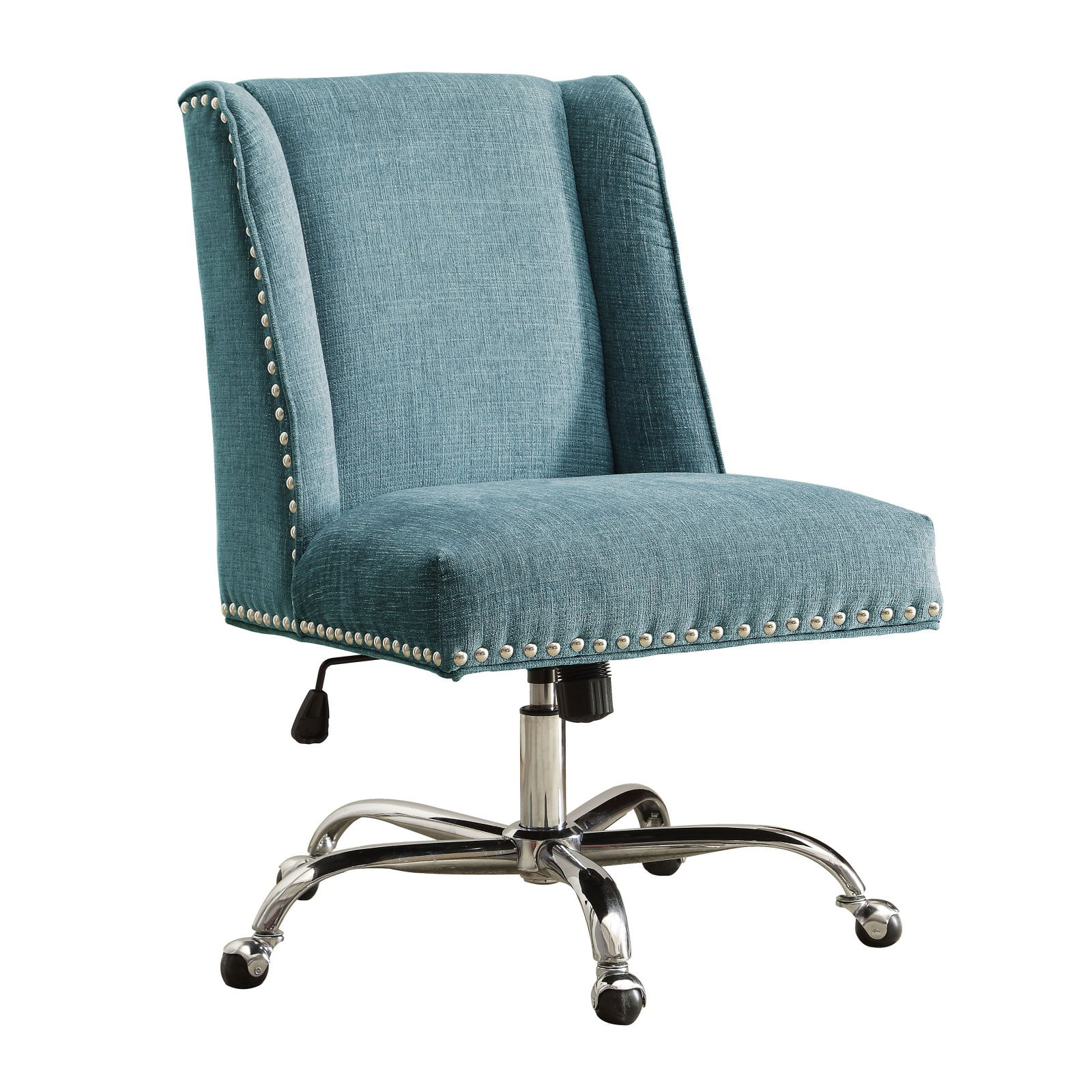 Linon Draper Executive Office Chair - Chrome