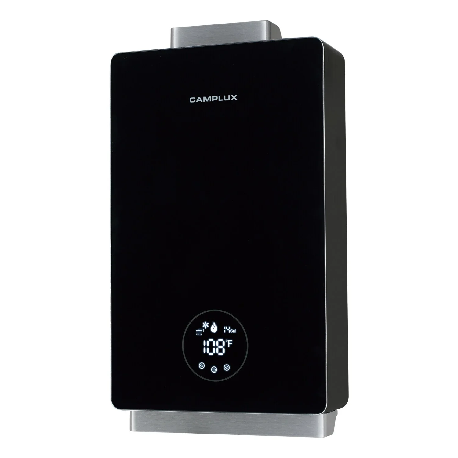 Camplux  3.18 GPM 82,000 BTU Indoor Propane Tankless Water Heater with Digital Display, Black