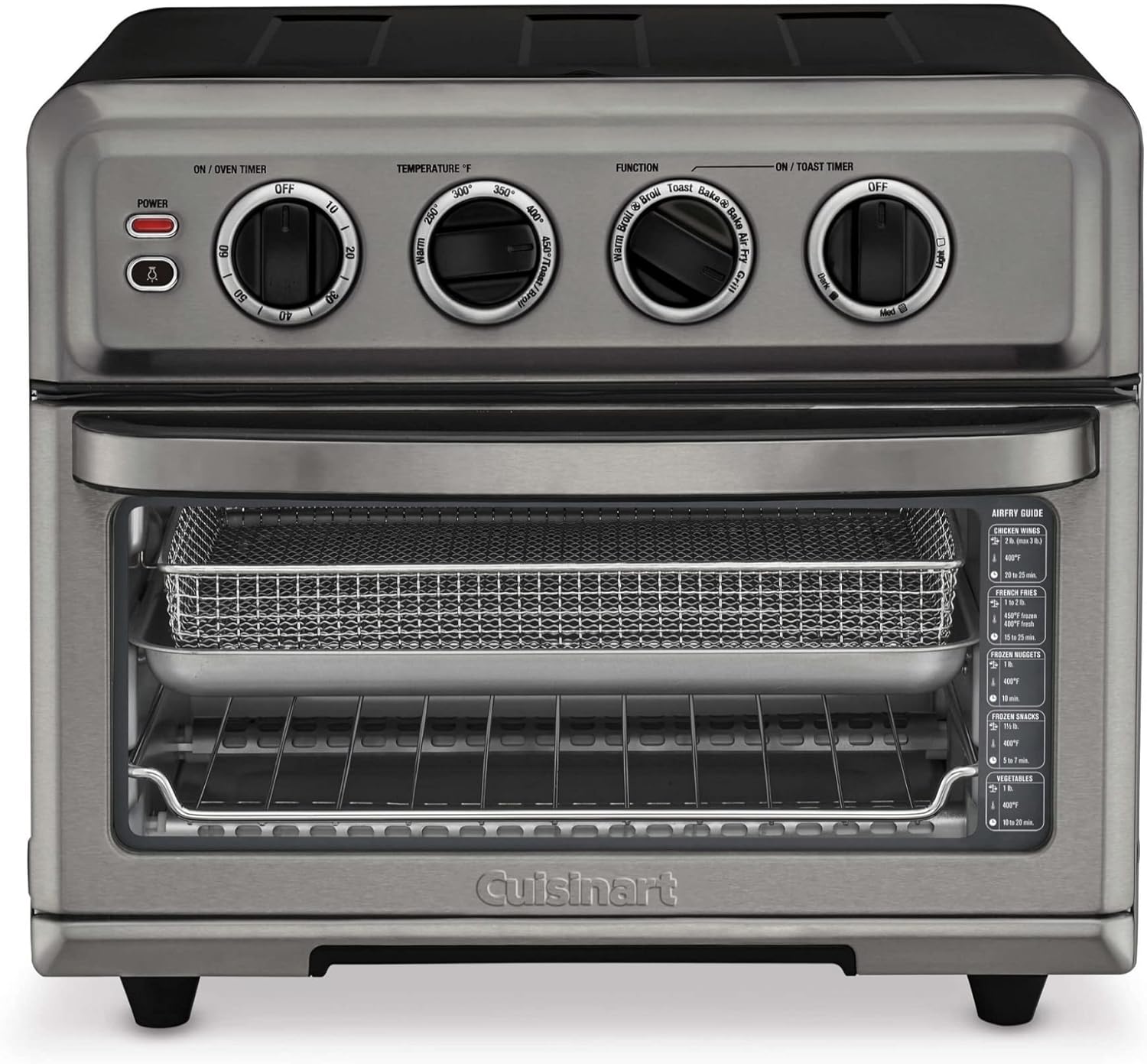 Cuisinart TOA-70BKS AirFryer Oven with Grill,Black
