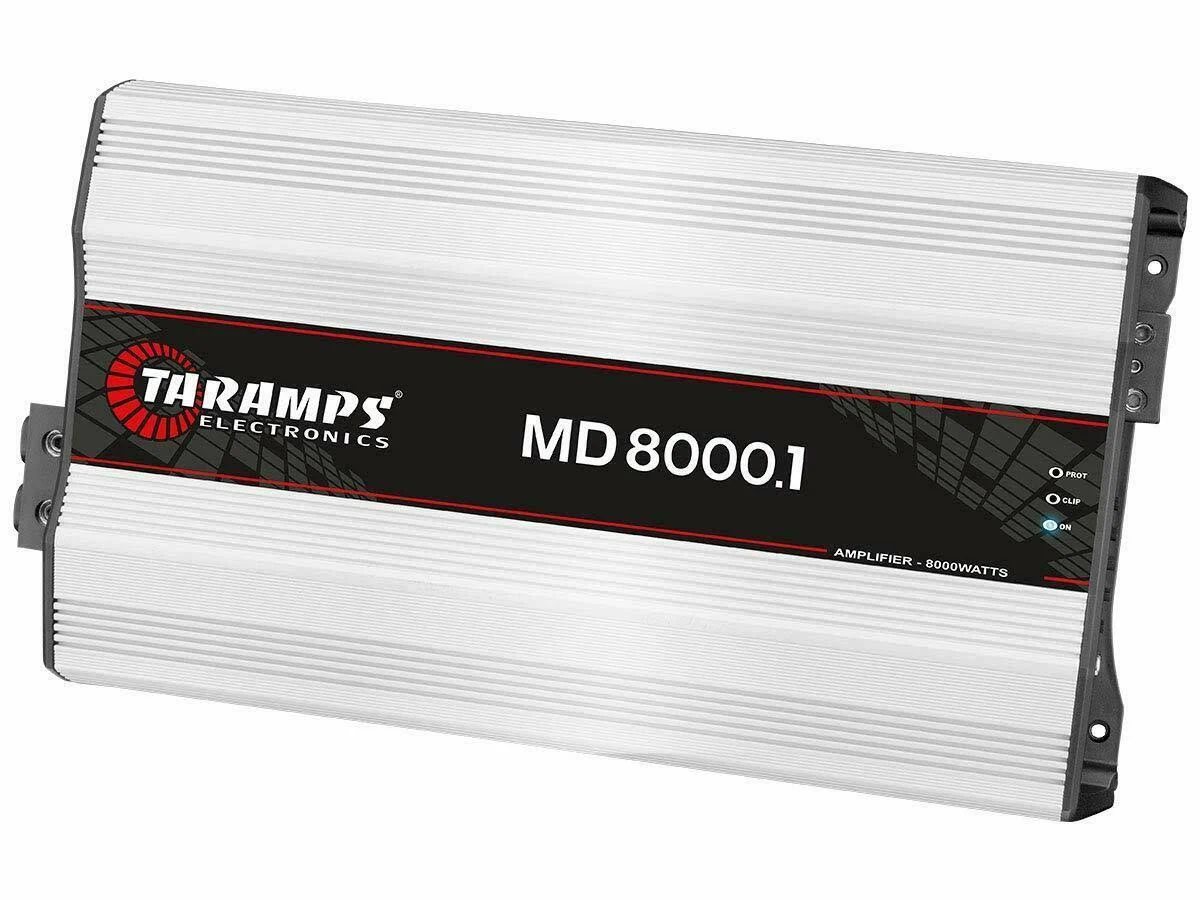 Taramps MD 8000 1 Channel 1 Ohm Car Amplifier