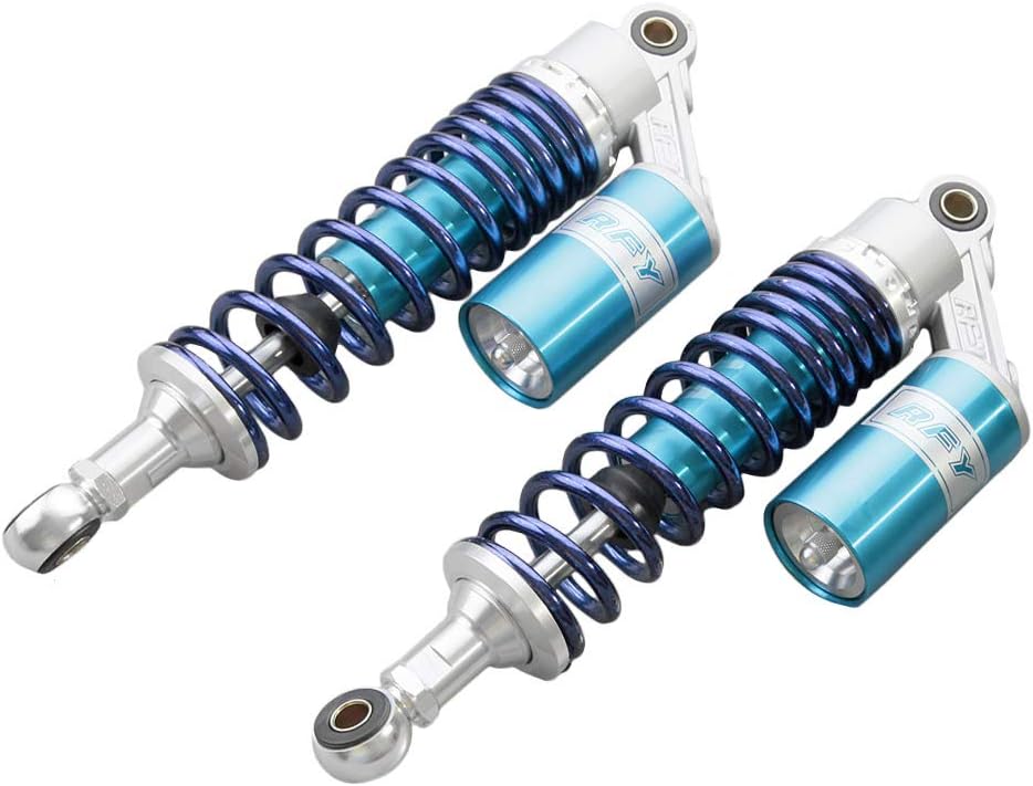 Newsmarts 2pcs Adjustable 320mm Motorbike Air Shock Absorbers Universal Fit for Honda Suzuki Yamaha Kawasaki ATV Go Kart Quad Dirt Sport Bikes Pack
