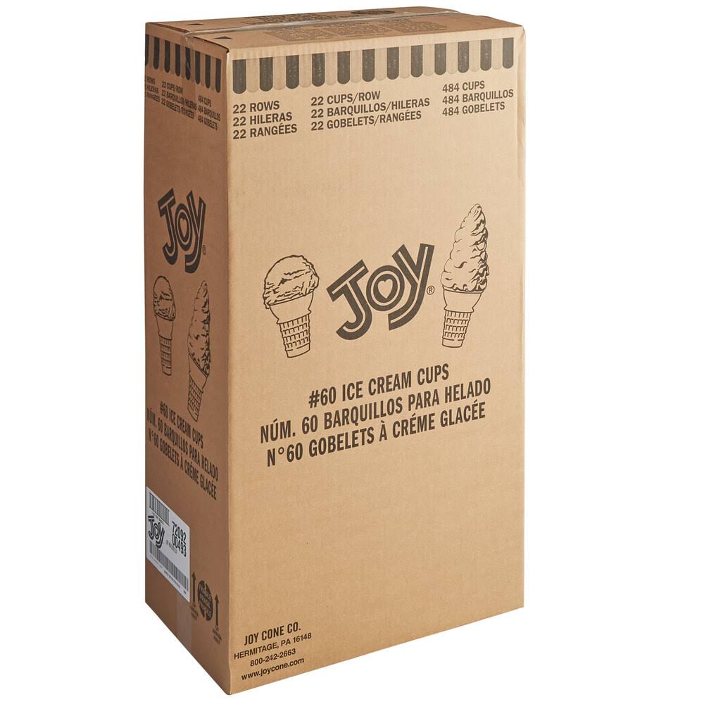 Joy #60 Cake Ice Cream Cone - 484/Case