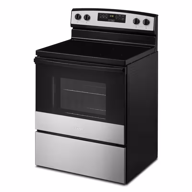 30 in. 4-Element Freestanding Electric Range in Stainless Steel