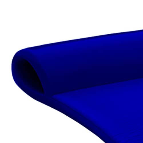 TRC Recreation Sunsation Vinyl Coated Foam Swimming Pool Float Mat Adult Lounger with Built-in Roll Pillow