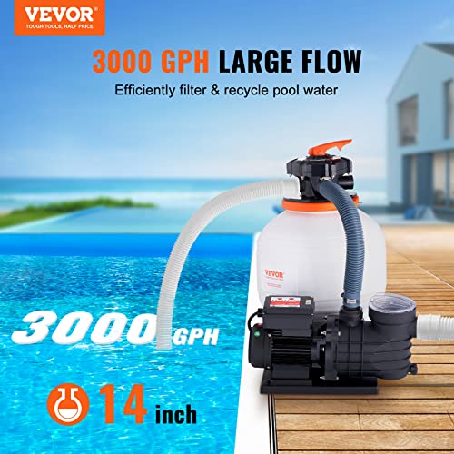 VEVOR Sand Filter Pump for Above Ground Pools