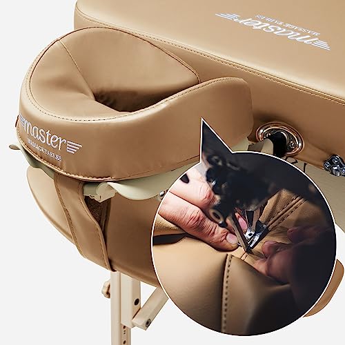 Master Massage 30" Full Size Phoenix Therma Top Portable Massage Table Package (Built in Heating Pads)- Esthetician Bed- Folding Foldable Beauty
