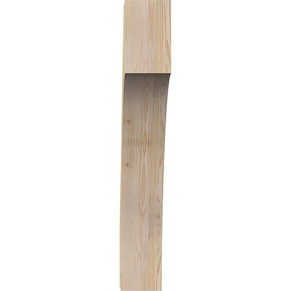 6x22W x 28x22D x 40x22H Westlake Rough Sawn Brace, Douglas Fir