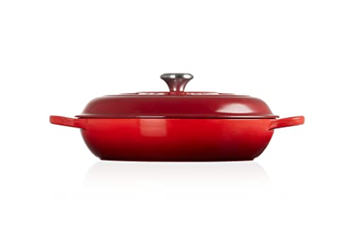 Le Creuset Enameled Cast Iron Signature Braiser, 3.5 qt., Marseille