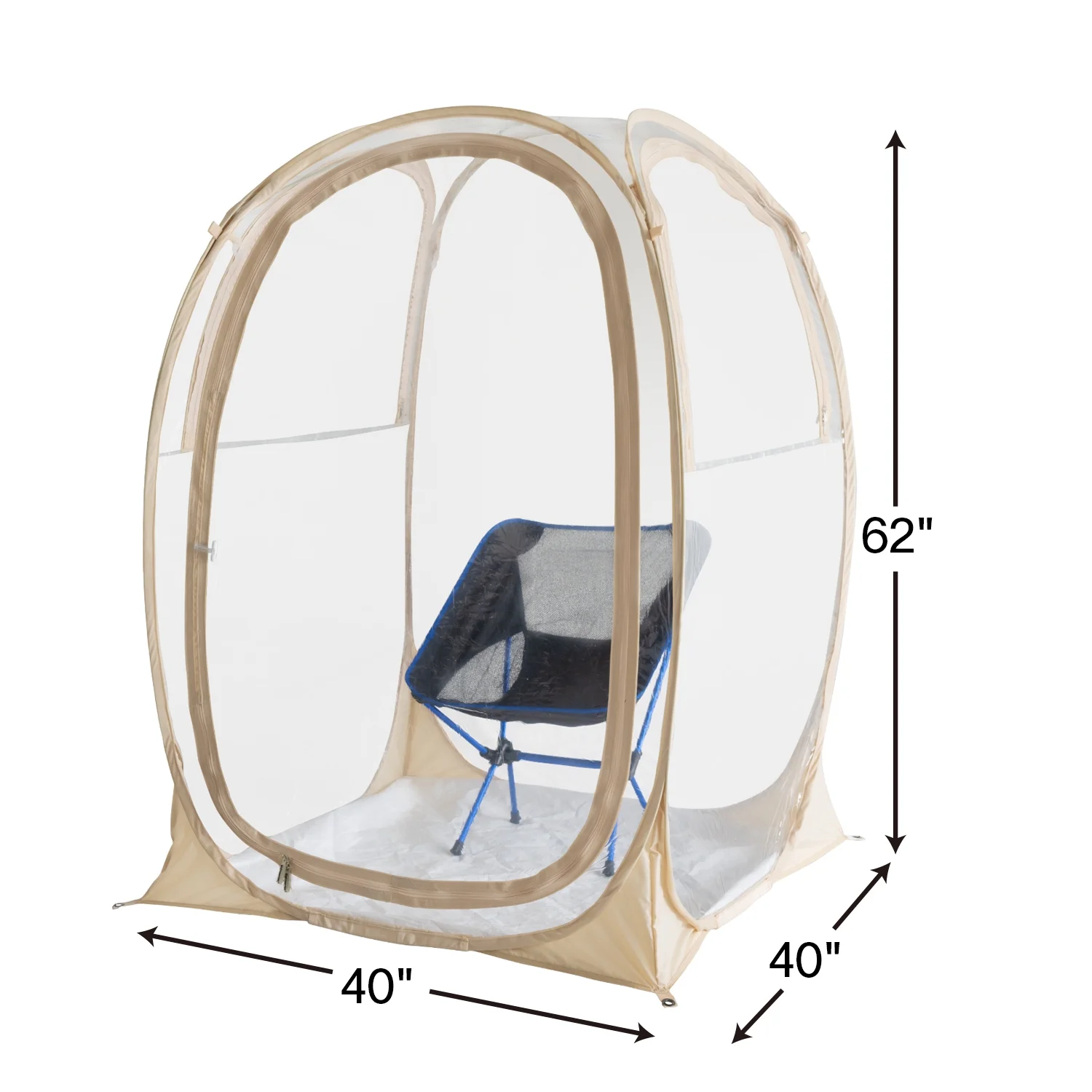 Pop-Up Weatherproof Sport Pod Tent for Camping, Fishing, and Shelter