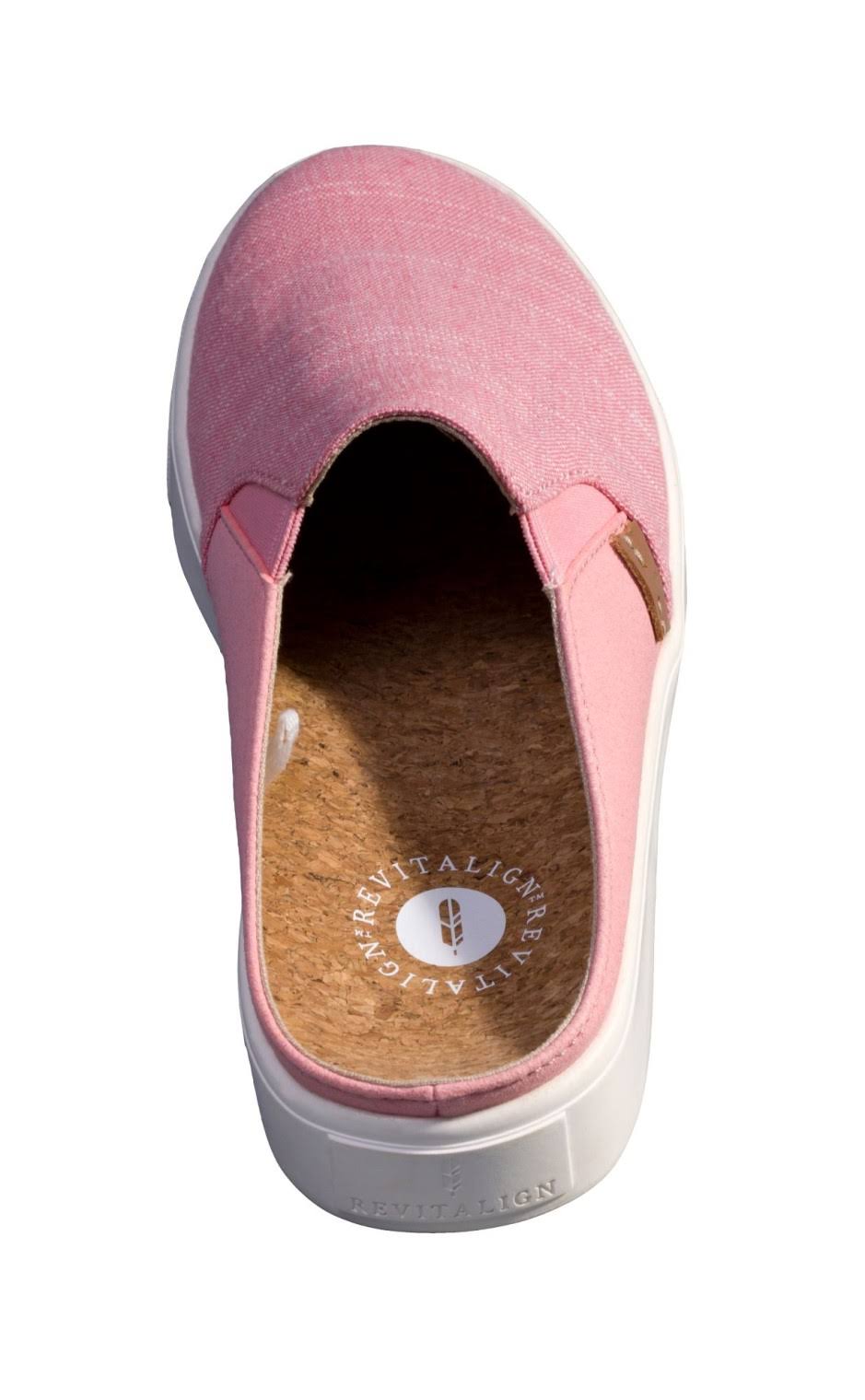 Revitalign Esplanade Canvas Orthotic Slide - Pink
