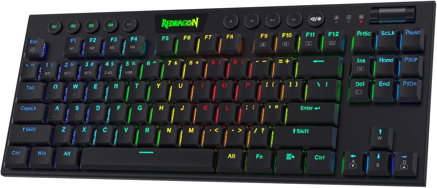 Redragon K618 Horus Wireless RGB Mechanical Keyboard