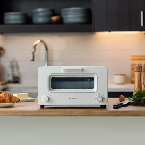 BALMUDA The Toaster | Steam Oven Toaster | 5 Cooking Modes: Sandwich Bread, Artisan Bread, Pizza & Pastry
