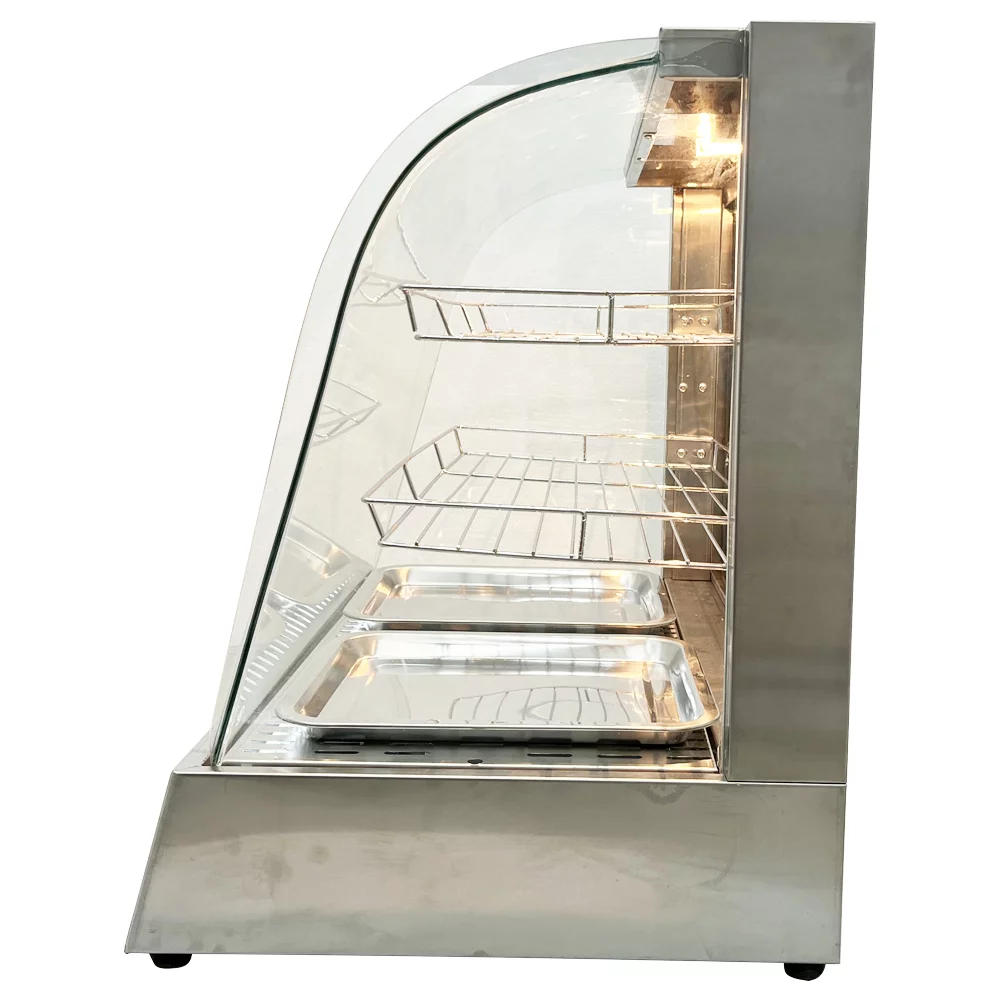 PreAsion 3 Layer Electric Heating Food Warmer Cabinet Showcase