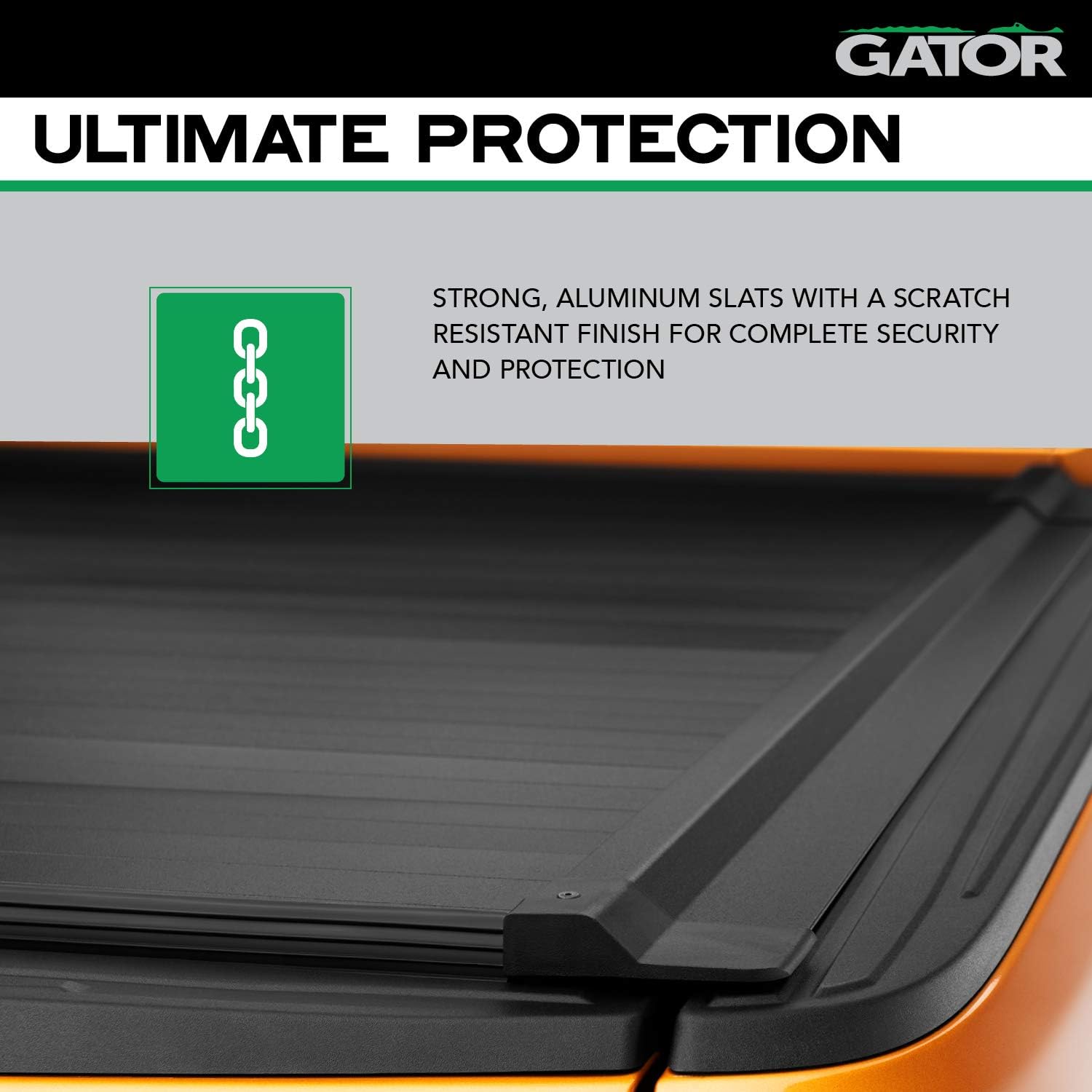 Gator Recoil Retractable Truck Bed Tonneau Cover | G30462 | Fits 2014 - 2018, 2019 Ltd/Lgcy Chevy/GMC Silverado/Sierra 1500 6' 7" Bed (78.9")