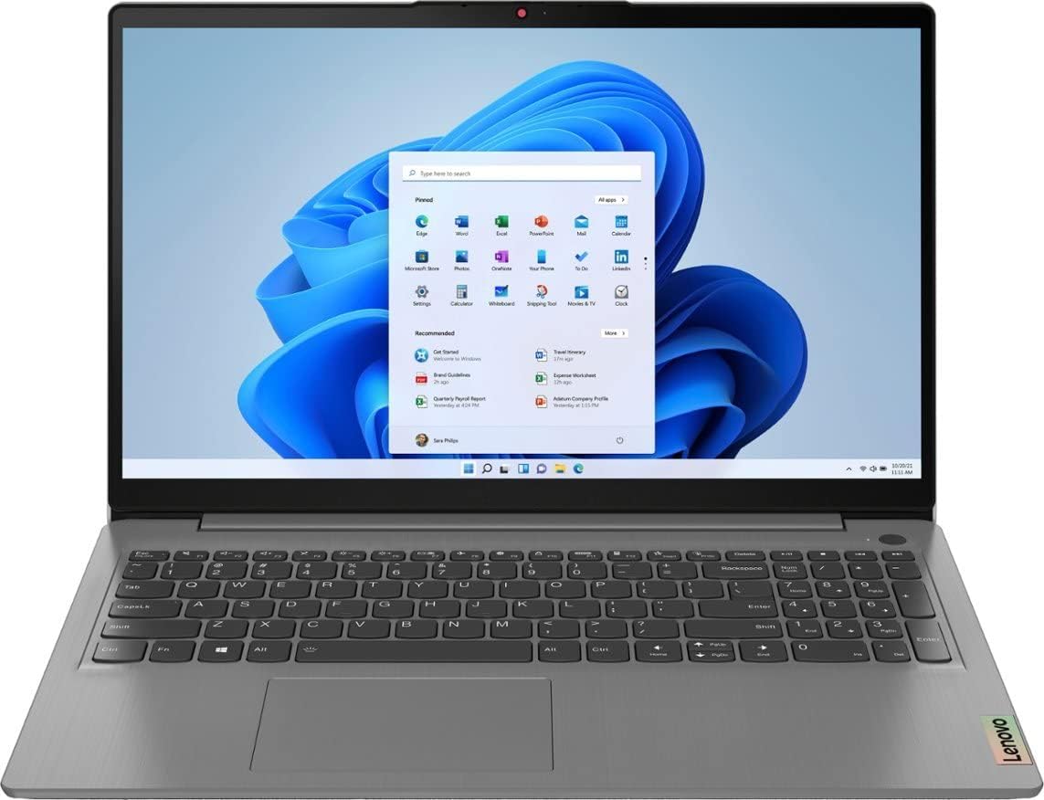 Lenovo Ideapad 3i 15.6" Full HD (1920 x 1080) Touch Laptop, Intel Core i5-1135G7 Processor, 4-core, 8GB RAM 512GB SSD Storage, Intel Iris X Graphics