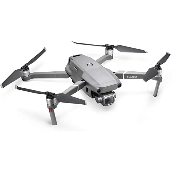 DJI Mavic 2 Pro - Drone Quadcopter UAV with Hasselblad Camera 3-Axis Gimbal HDR 4K Video Adjustable Aperture 20MP 1" CMOS Sensor, up to 48mph, Gray
