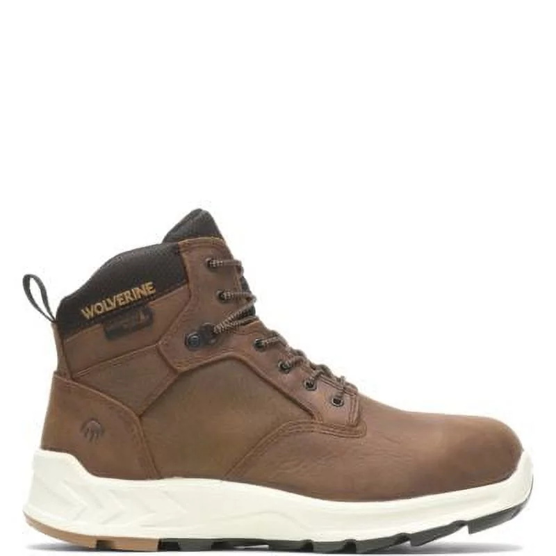 Wolverine ShiftPLUS Work LX 6" Alloy-Toe Boot Men Brown - Curated Treasures Market