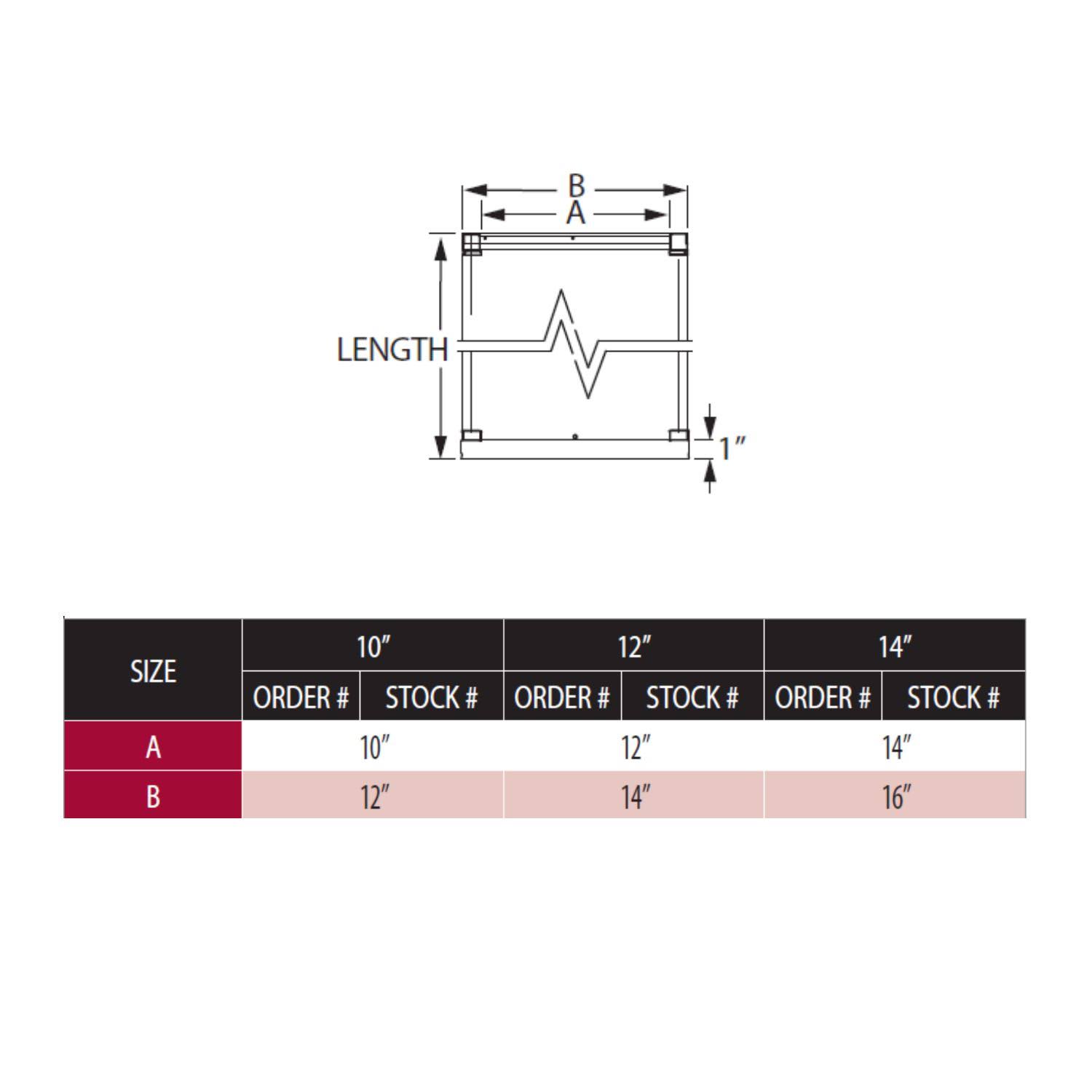 DuraTech Chimney PIPE, 10 in. Inner Diamter, 36 in. Long Mu0026G Duravent 10DT-36SS