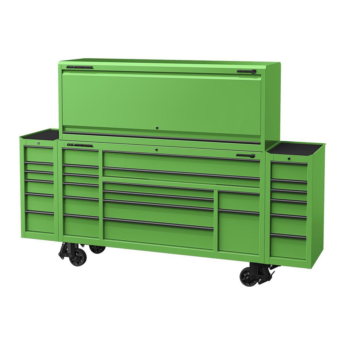 U.S. GENERAL 15 in. End Cabinet, Series 3, Slate Gray