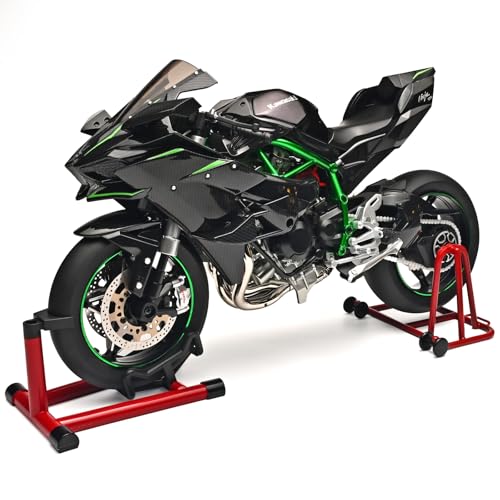Die Cast Motorcycle 1:6 Scale for Kawasaki H2R Motorcycles Alloy Racing Motorcycle Model Power Toy Motorcycles Collection Kawasaki Model Motorcycles