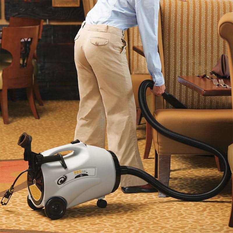 ProTeam 107153 ProVac CN 10 Qt. Canister Vacuum W- Xover Performance Telescoping Wand Tool Kit