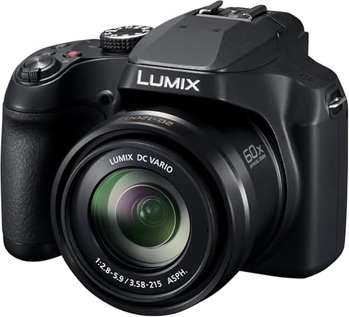 Panasonic LUMIX FZ80D 18.1MP Point & Shoot Digital Camera Bundle with Slinger Alpine 140 Multi-Device Shoulder Bag