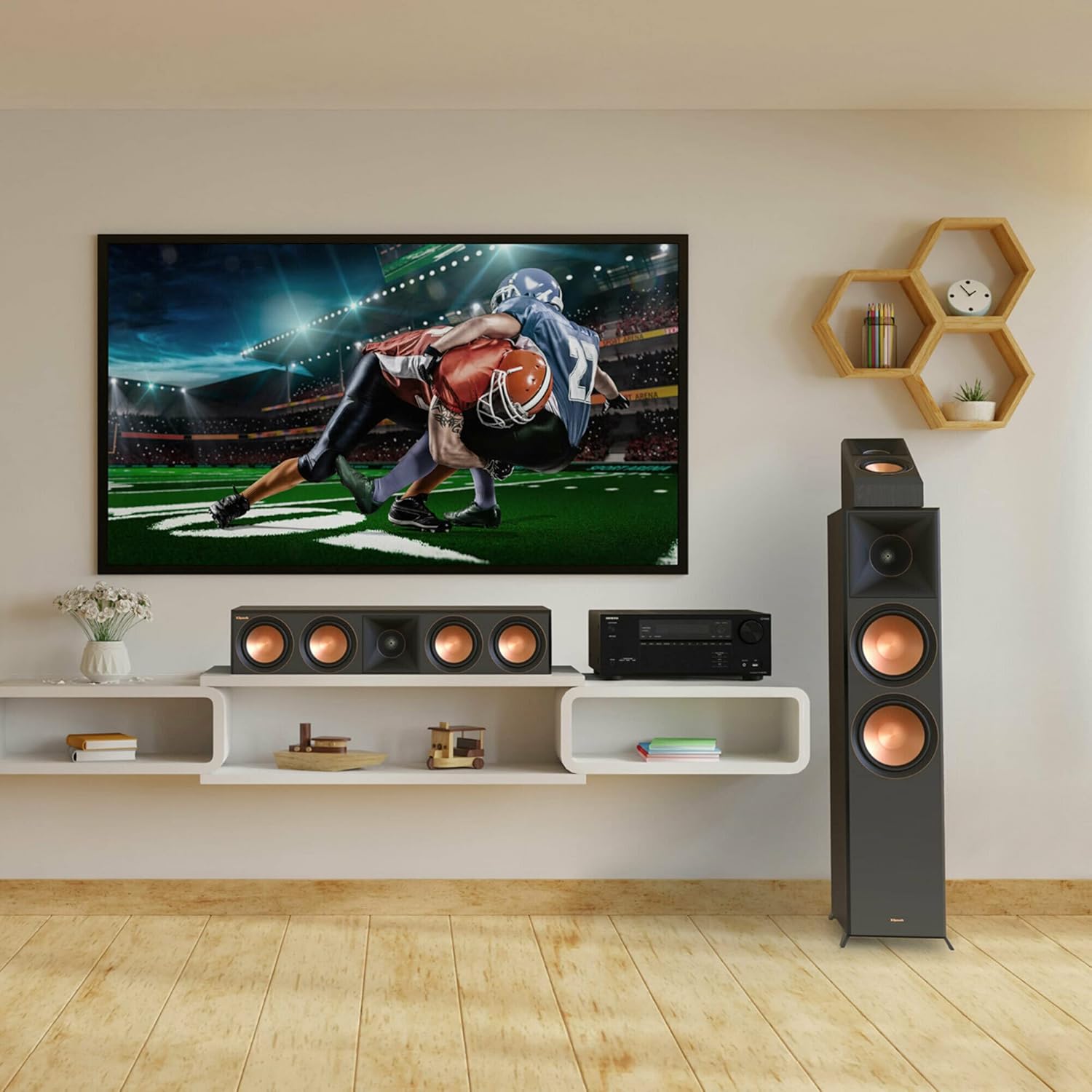 Onkyo TX-NR6100 7.2 Channel THX Certified Network AV Receiver with HDMI Cable