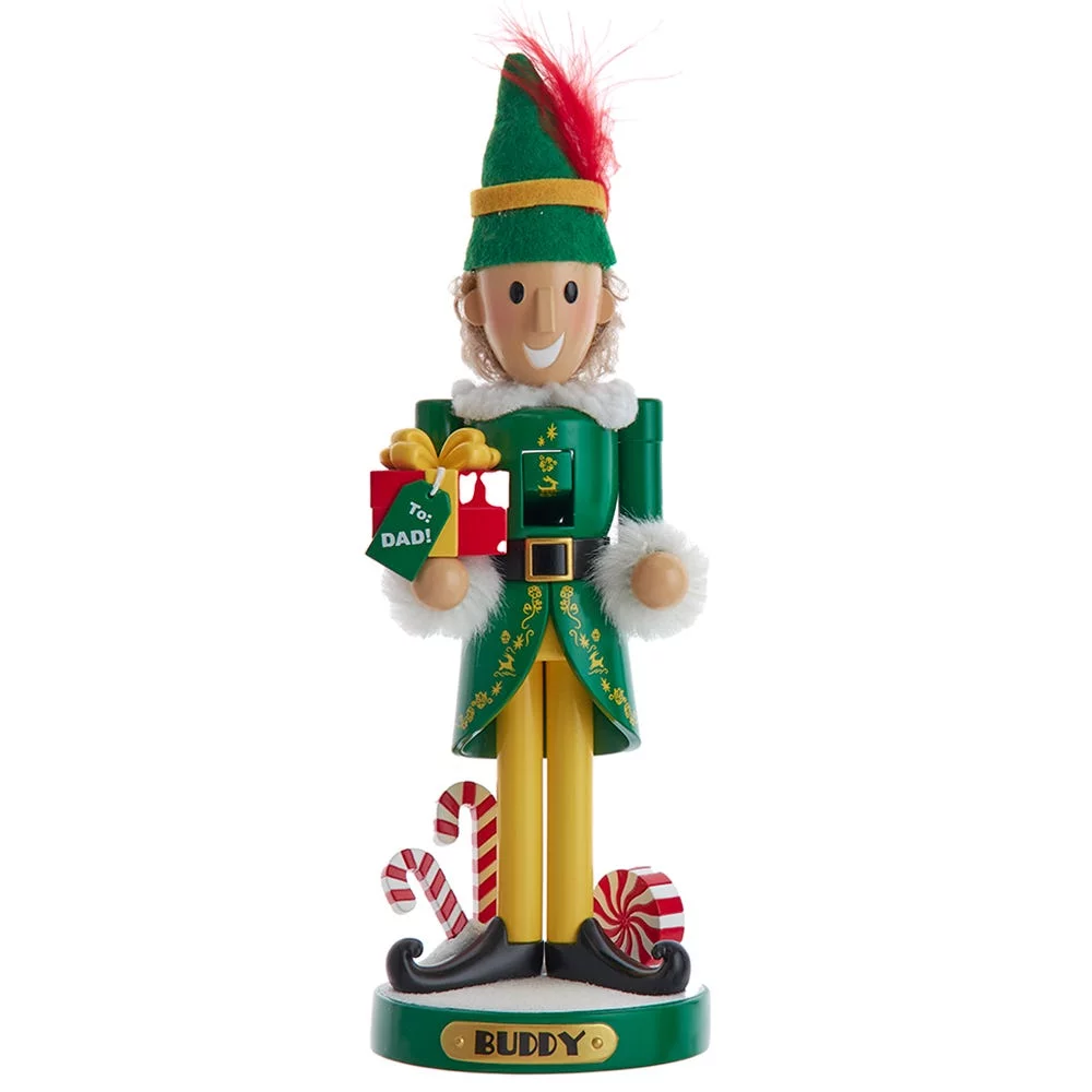 Kurt Adler 10.5-Inch Elf the Movie? Nutcracker - Curated Treasures Market
