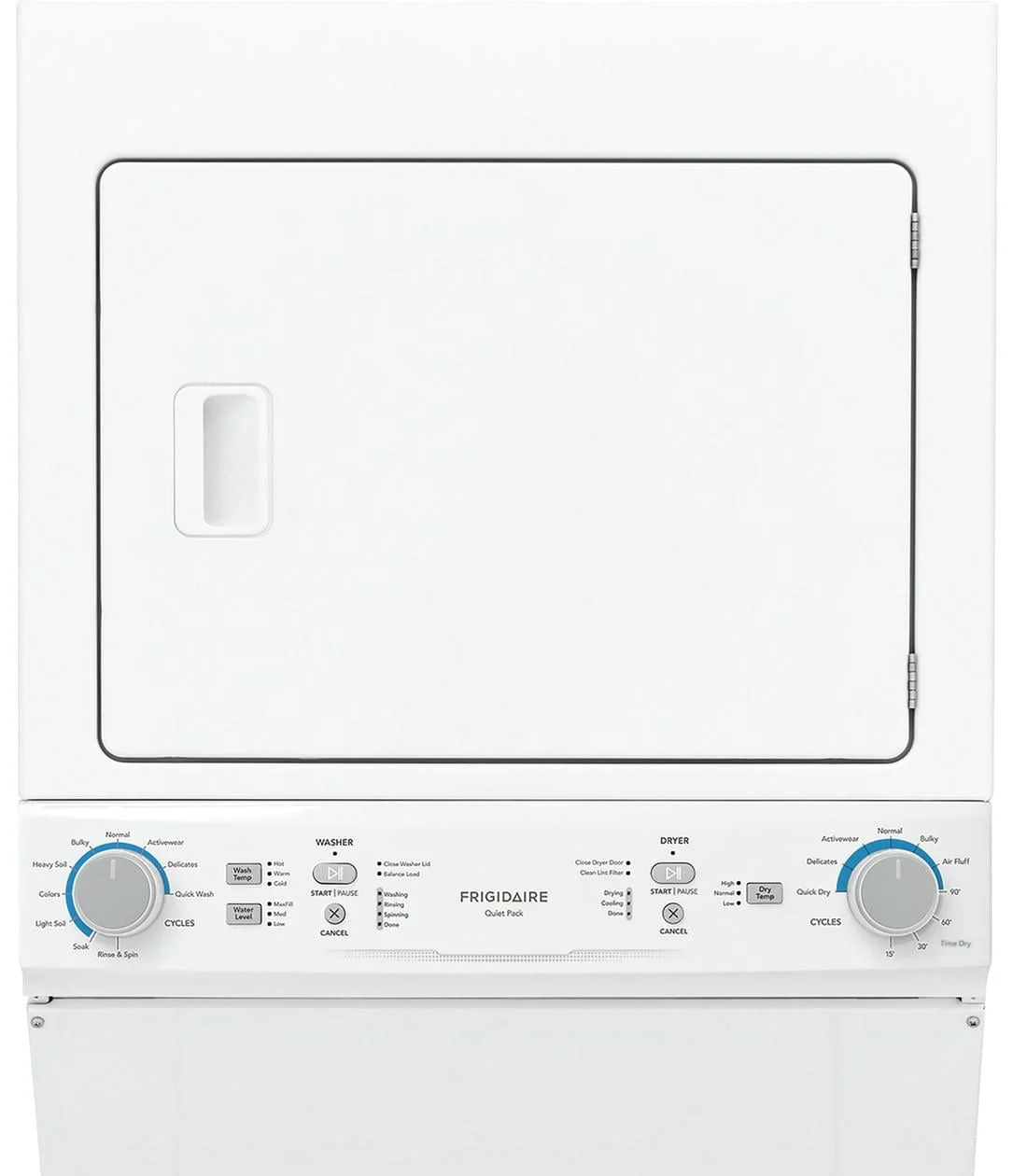 Frigidaire Flcg7522a Electric Washer / Dryer Laundry Center - White
