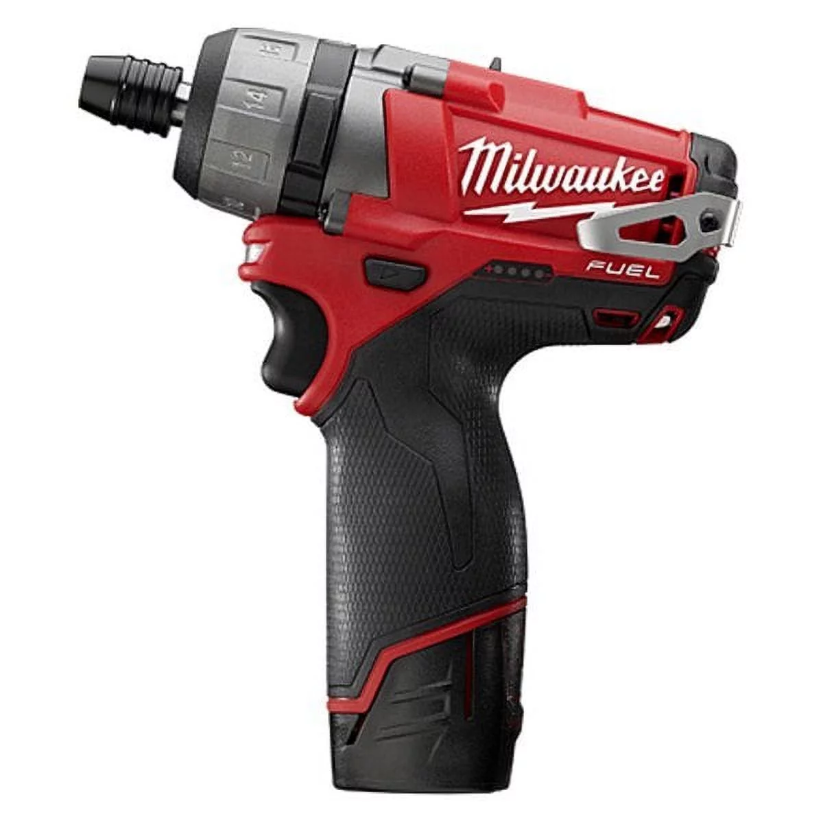 Milwaukee M12 Fuel 1/4" Hex 2-Spd Scrwdriver Kit