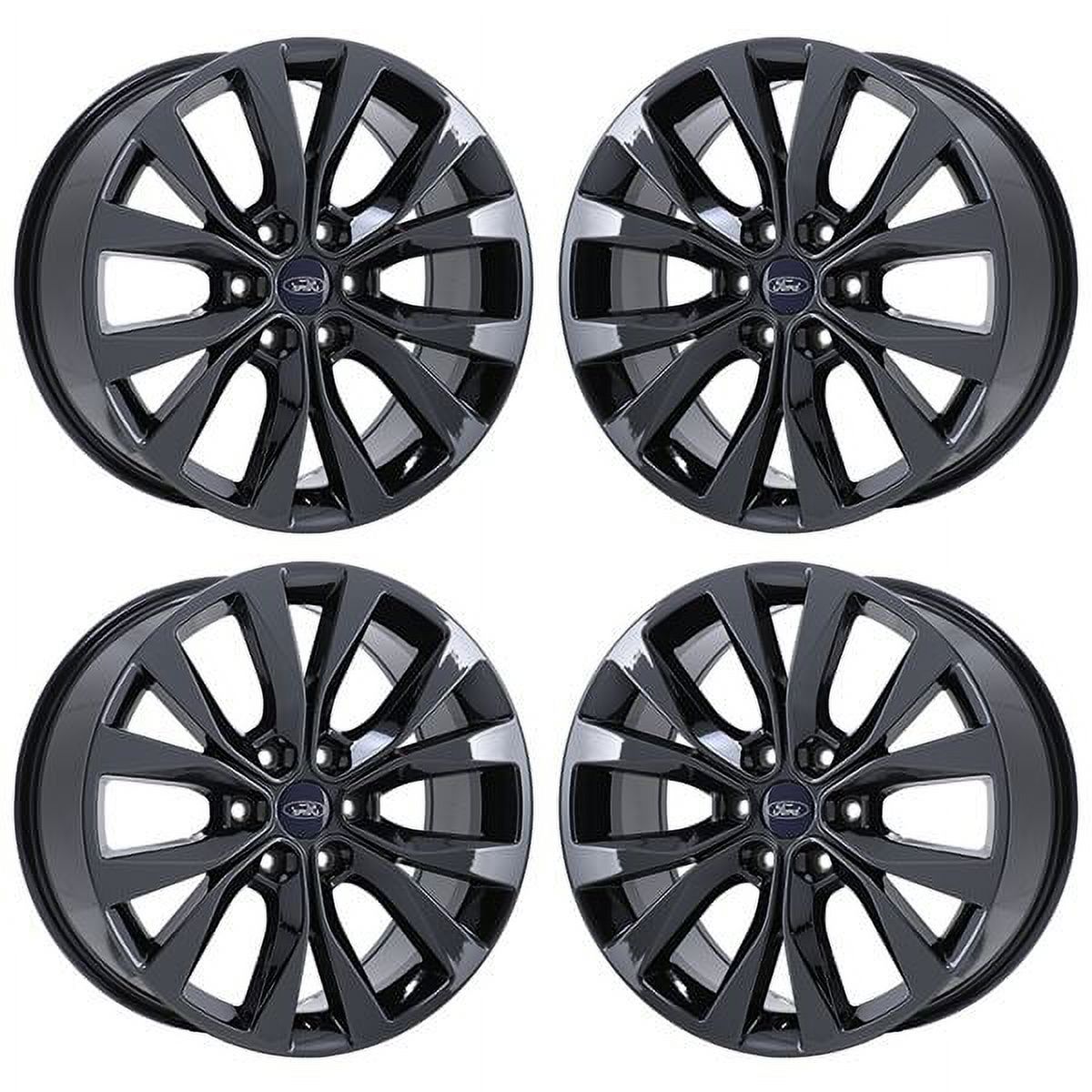 FORD F150 2007 - 2021 PVD BLACK CHROME Factory OEM Wheels Rims (Not Replicas) (H)