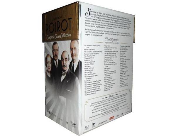 Agatha Christie&s Poirot, Complete Cases Collection DVD
