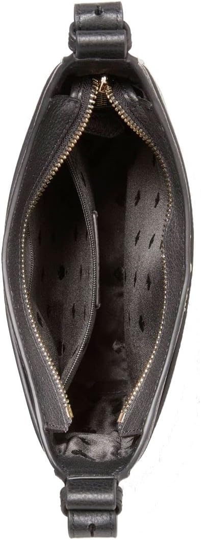 Kate Spade New York Kate Spade Leila Pebbled Leather Crossbody Purse (Black)