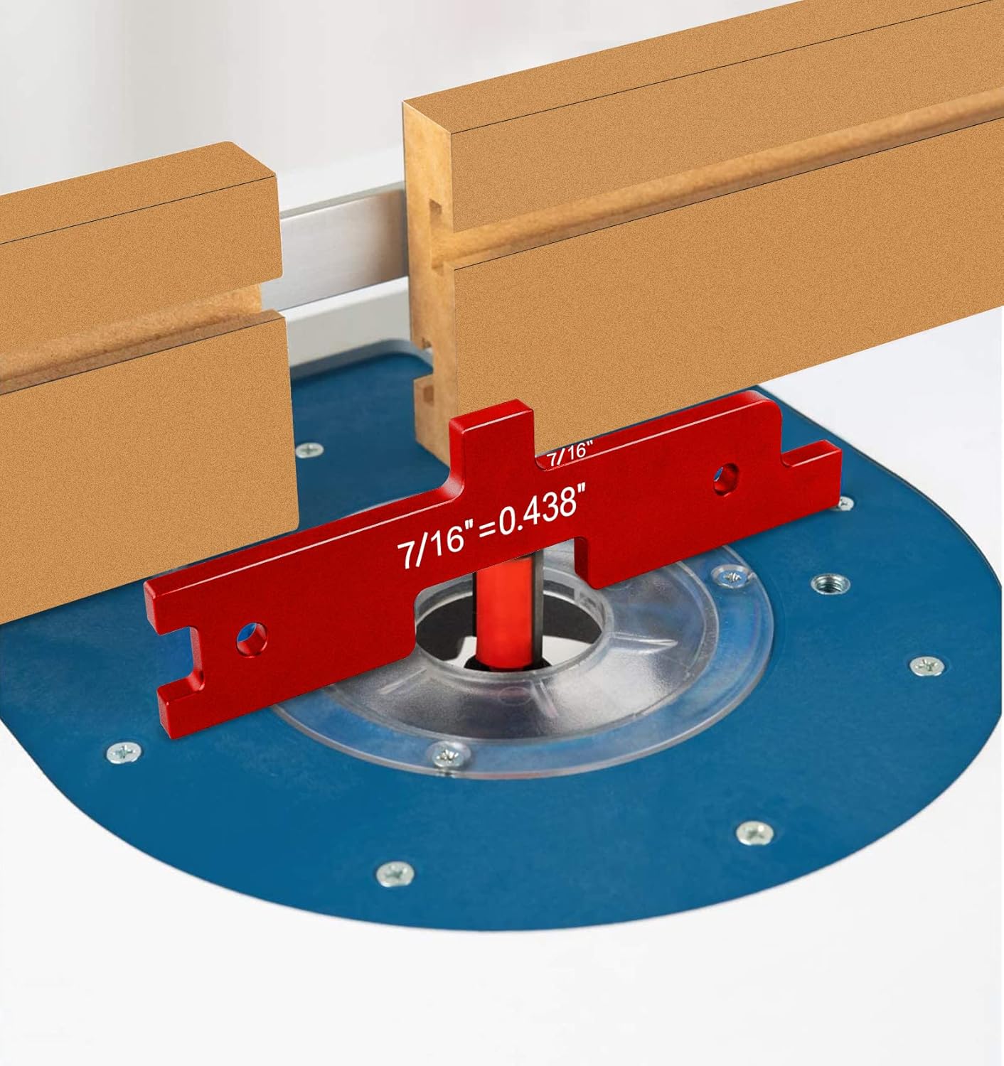 Router Table Precision Setup Blocks - Aluminum Setup Blocks Tables Set Up Bars,To Set With More Saw Table Height Bits And Fence Distance