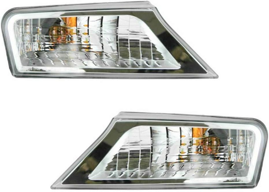 CarLights360: For Jeep Liberty Front Signal/Corner Light 2008-2012 Pair Driver and Passenger Side DOT Certified For CH2520145 + CH2521145