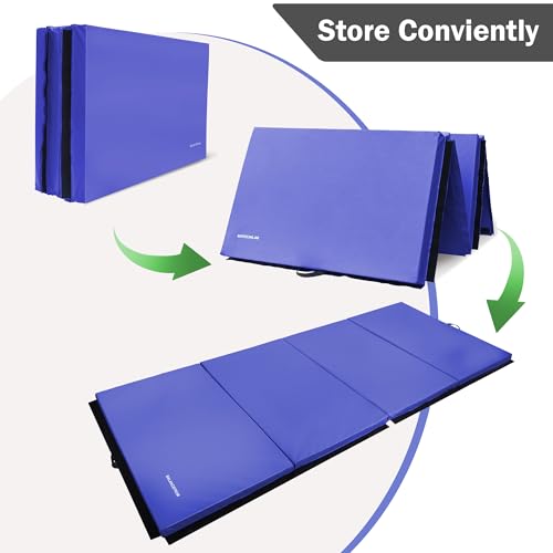 Extra Thick Folding Exercise Gymnastics Mat