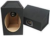 Car Audio Custom 6 X 9 Sealed Hi Quality Pair Speaker Enclosure Unloaded Box Pack of 2